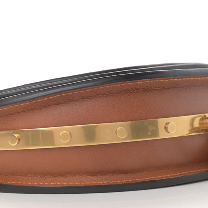 Chloe Calfskin Small Nile Bracelet Minaudiere Bag Caramel 8 of 9