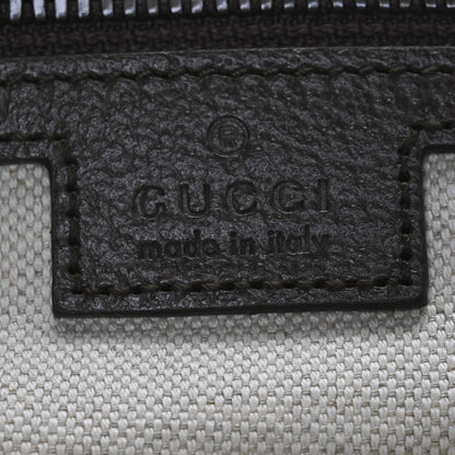 Gucci Tender GG Supreme Monogram Textured Dollar Calfskin Medium Ophidia Messenger Bag Beige Ebony New Acero 6 of 11