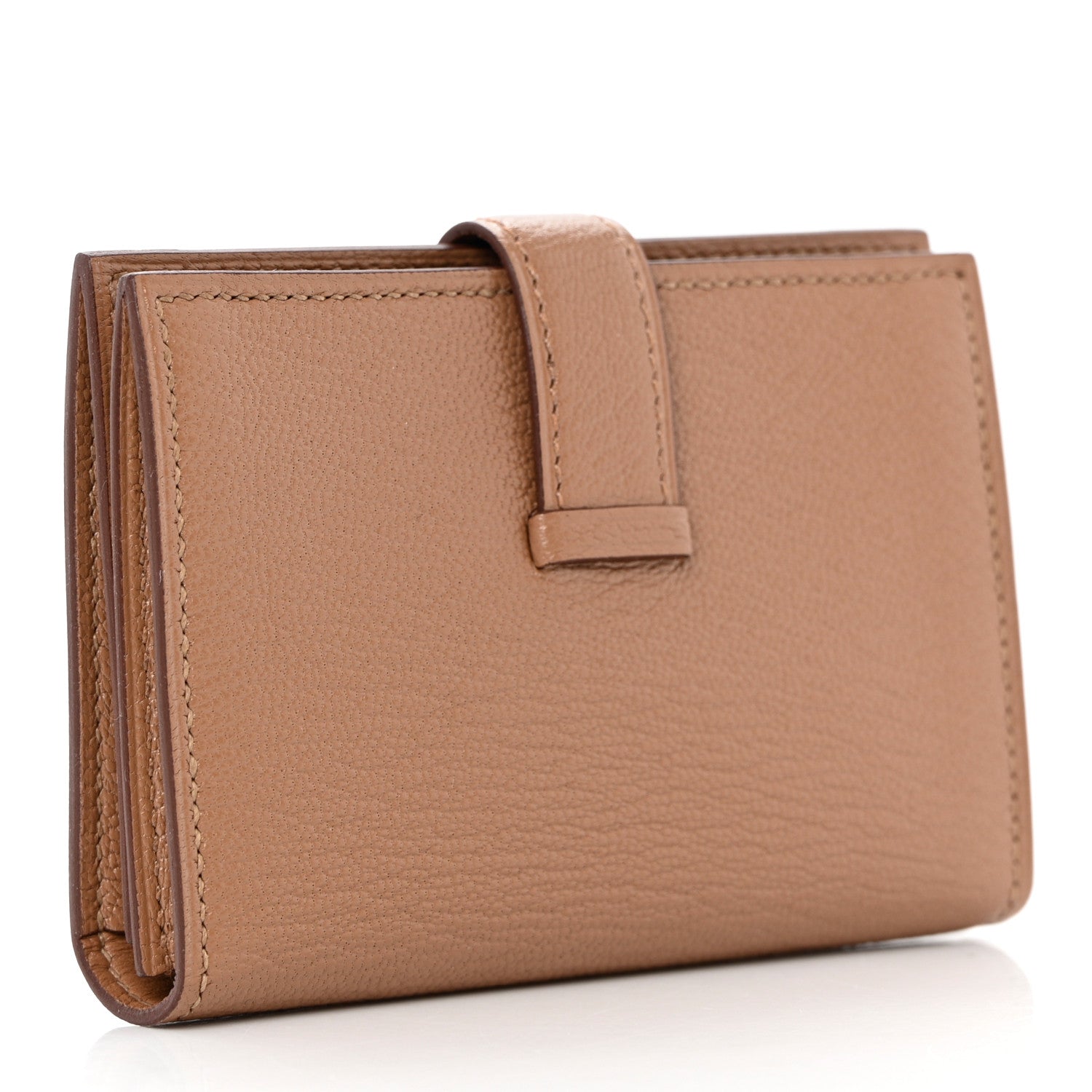 Hermes Chevre Mysore Bearn Card Holder Wallet Quebracho 4 of 8