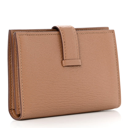 Hermes Chevre Mysore Bearn Card Holder Wallet Quebracho 4 of 8