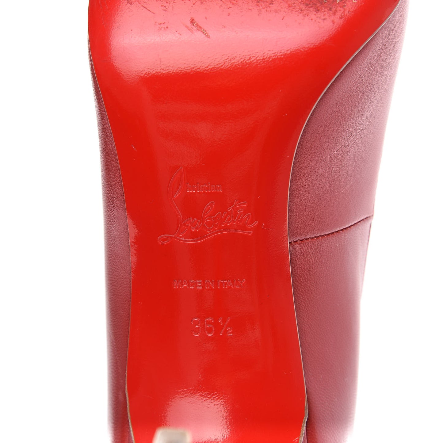 Kid Patent Geo 85 Pumps 36.5 Rouge De Mars