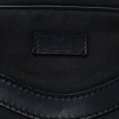 Gucci Canvas Calfskin Messenger Bag Navy 8 of 13