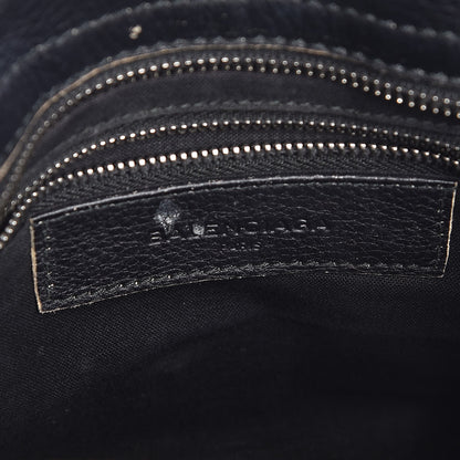 Balenciaga Supple Grained Calfskin Classic Silver Hardware Highlight Mini City Black 7 of 18
