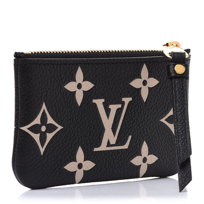 Louis Vuitton Empreinte Monogram Giant Key Pouch Black Beige 3 of 7