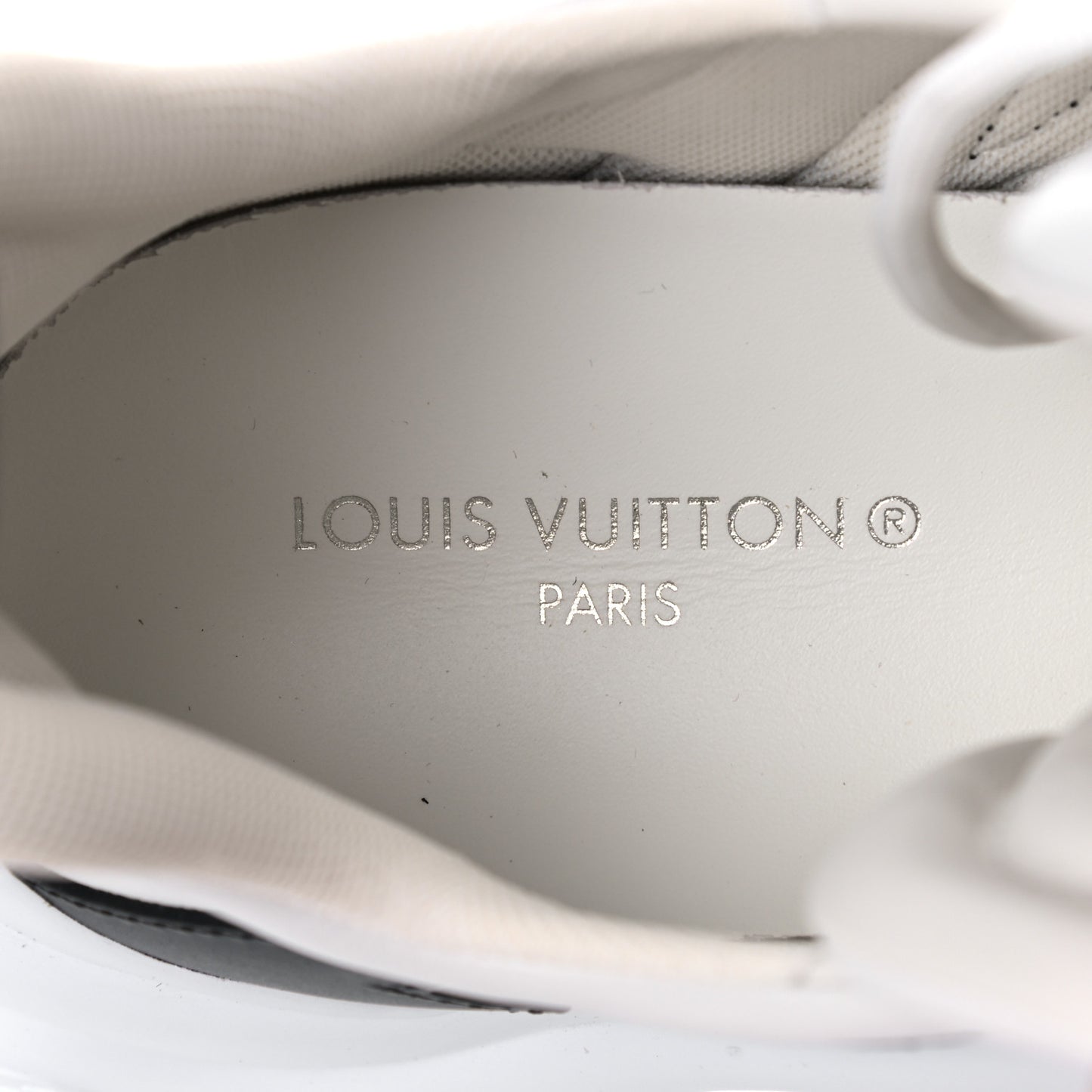X FORNASETTI Calfskin Technical Nylon LV Archlight Sneaker 38 Black