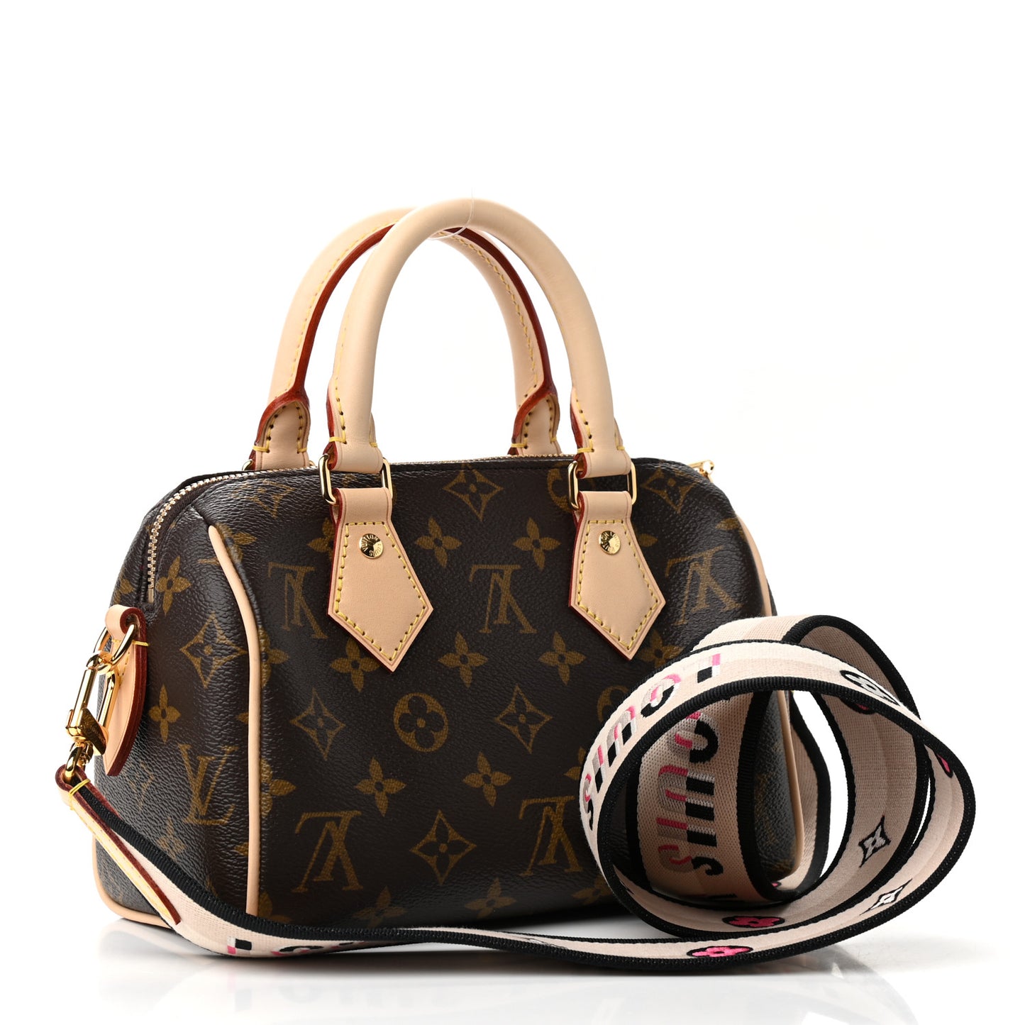 Monogram Speedy Bandouliere 20 Black