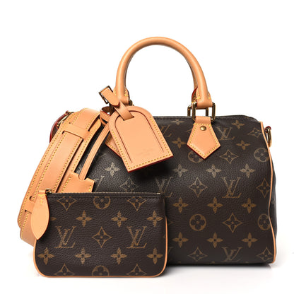 Louis Vuitton Calfskin Monogram Speedy P9 Bandouliere 25 3 of 10