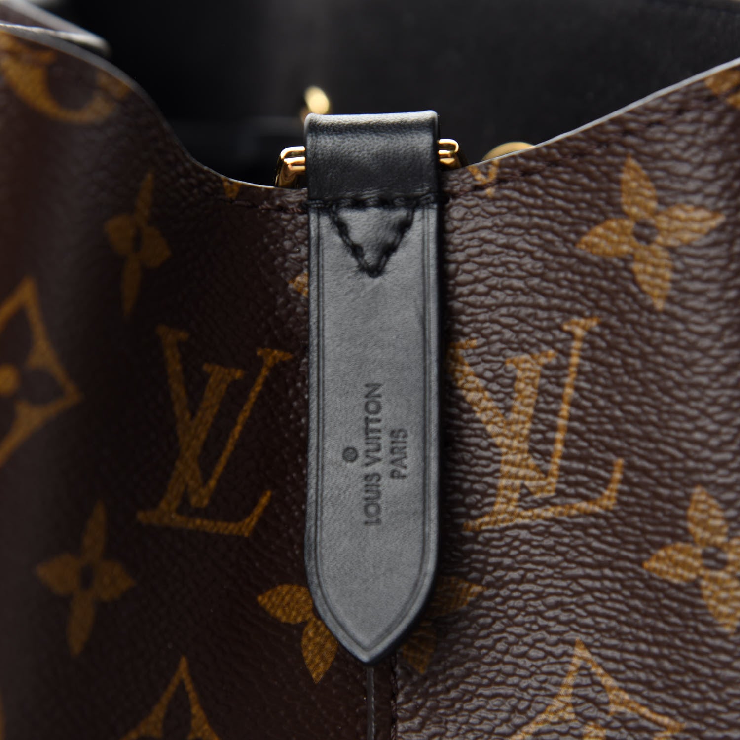 Louis Vuitton Monogram Neonoe MM Black 9 of 11