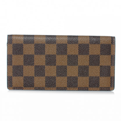 Louis Vuitton Damier Simple Checkbook Cover Wallet 1 of 7