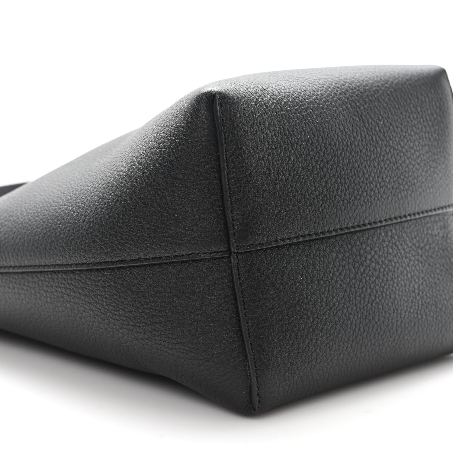 The Row Grained Calfskin Small N/S Park Tote Black 8 of 10