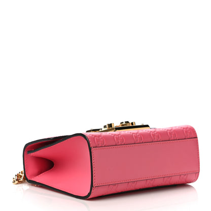 Gucci Guccissima Small Padlock Shoulder Bag Flush 3 of 13