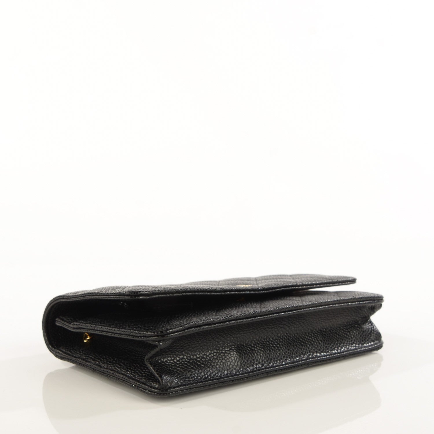 Chanel Caviar Quilted Wallet On Chain WOC Black 4 of 8