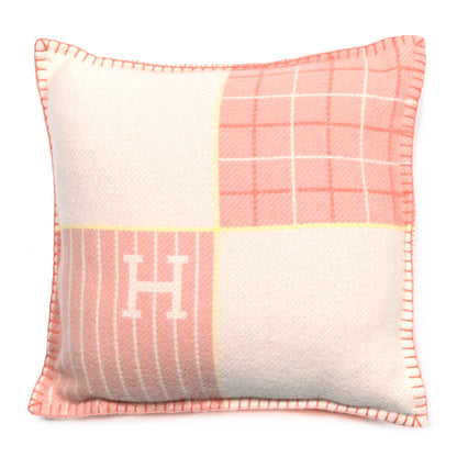 Hermes Wool Cashmere Avalon Cabriole Pillow Melon 1 of 4