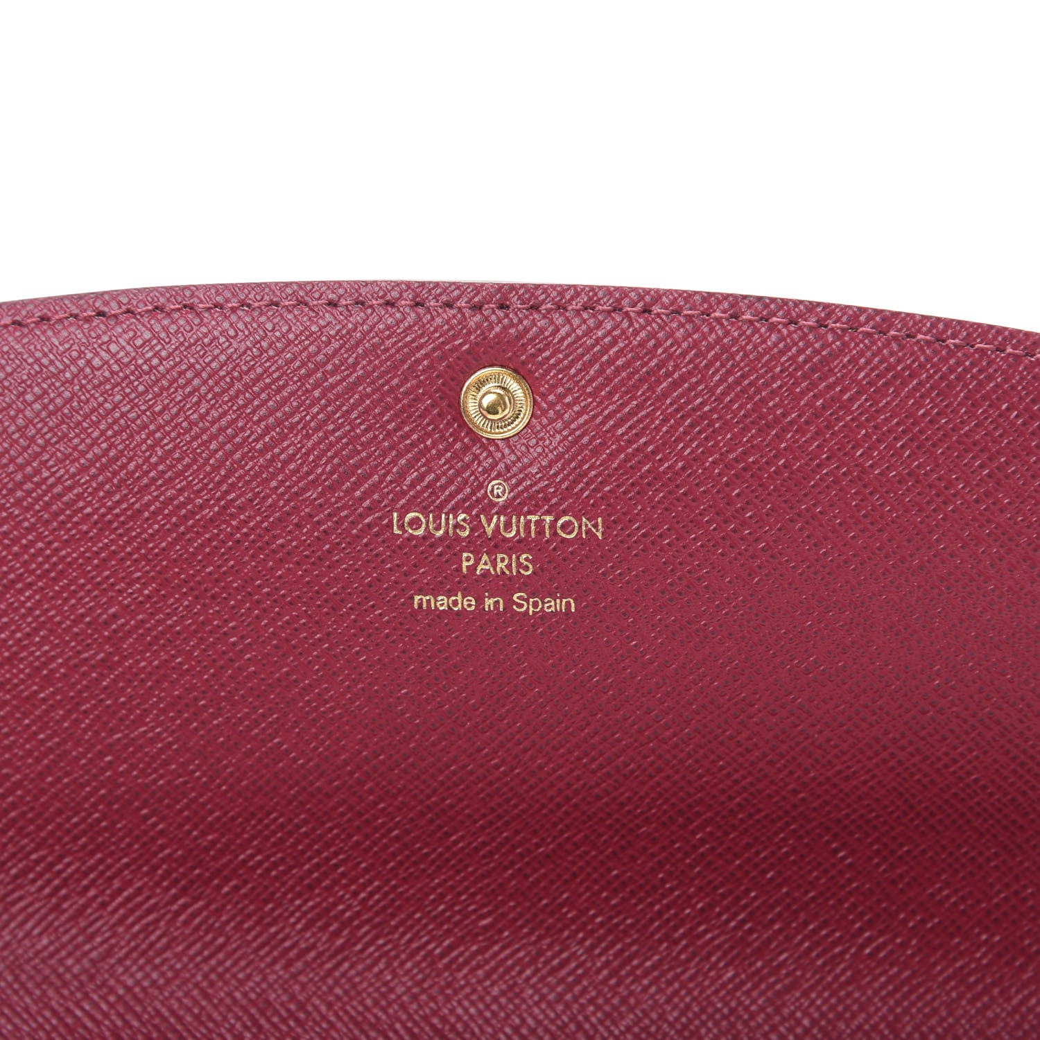 Louis Vuitton Monogram Emilie Wallet Fuchsia 5 of 10