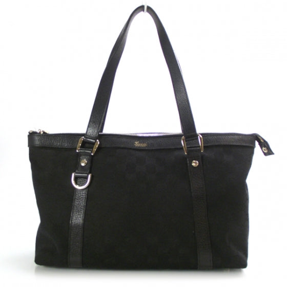 Monogram Abbey Medium Tote Black