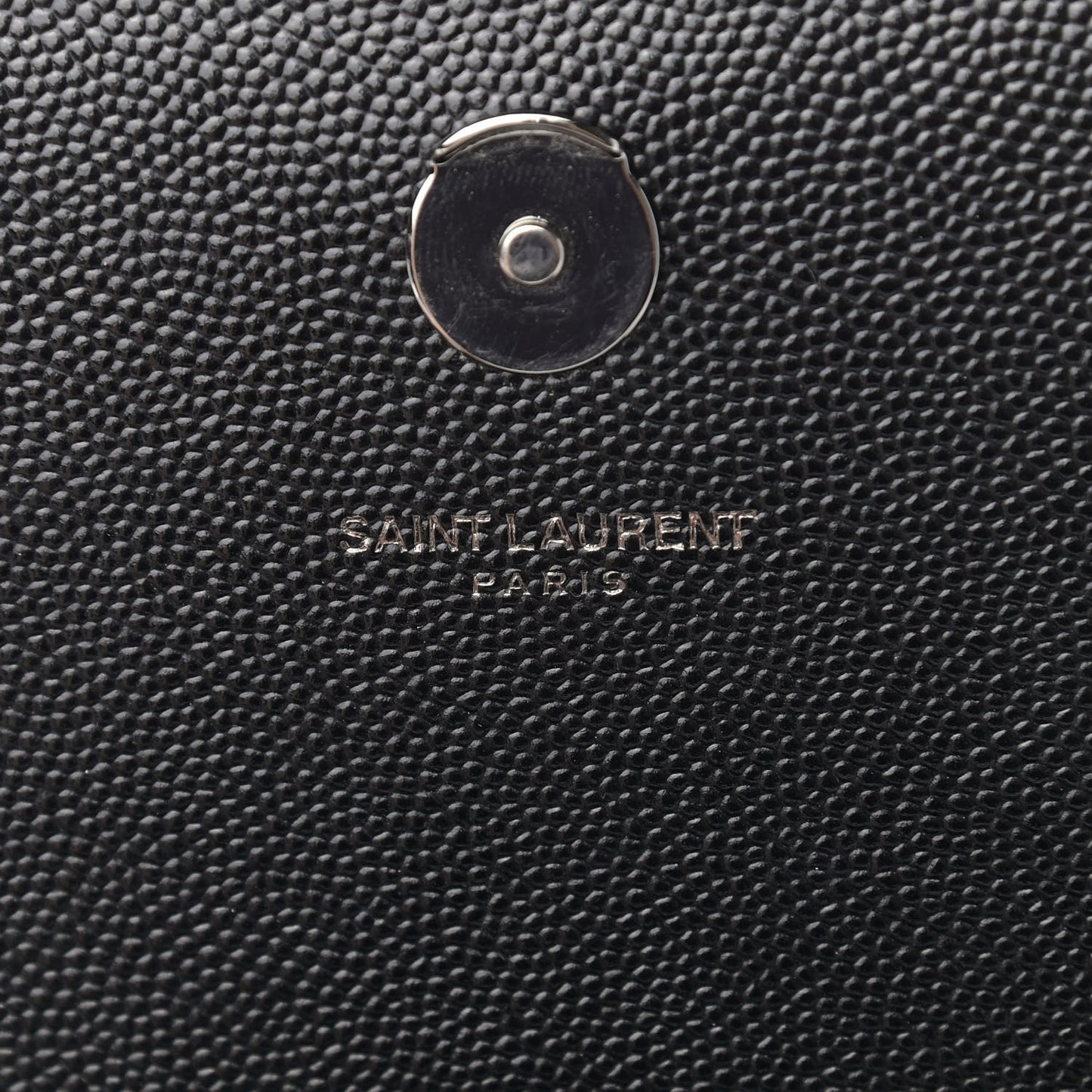 Grain De Poudre Medium Classic Monogram Kate Satchel Black