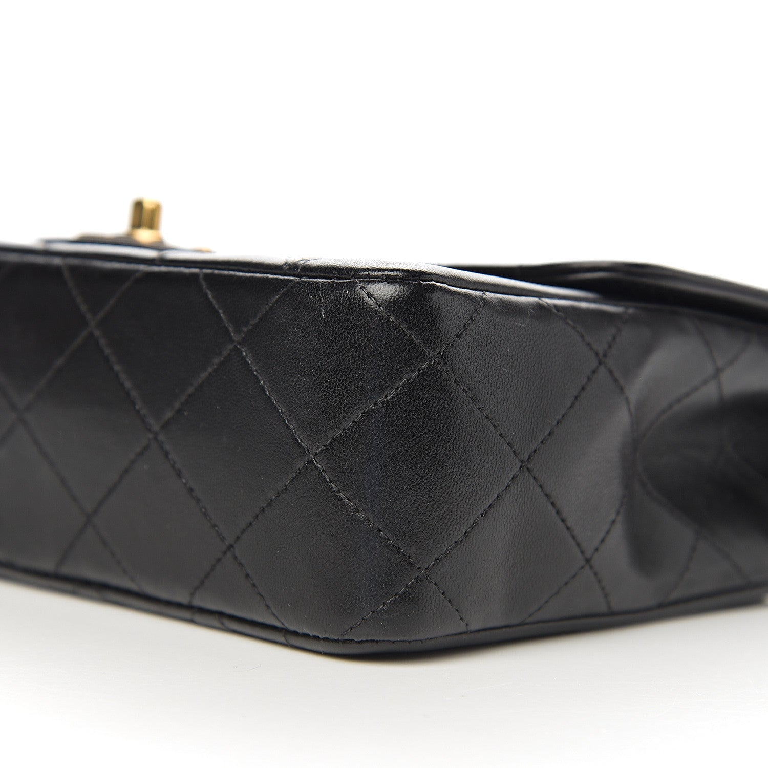 Chanel Lambskin Quilted Small Single Flap Black 10 of 11