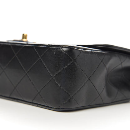 Chanel Lambskin Quilted Small Single Flap Black 10 of 11