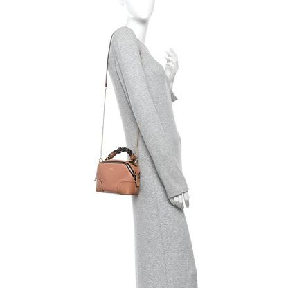 Chloe Calfskin Mini Daria Chain Bag Peach Bloom 2 of 9