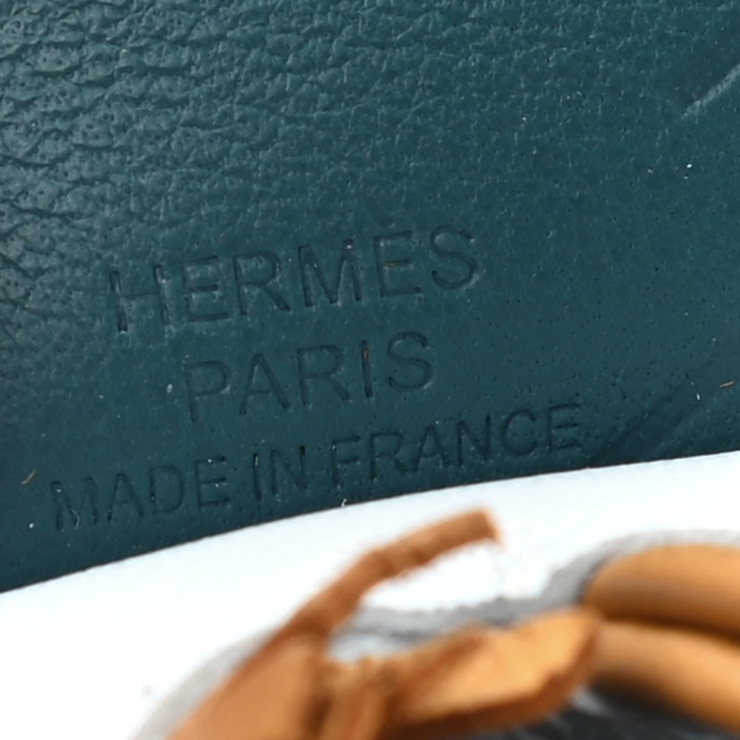 Hermes Milo Lambskin Grigri Rodeo Pegase Horse Bag Charm PM Bleu Brume Sesame Vert Bosphore 4 of 4