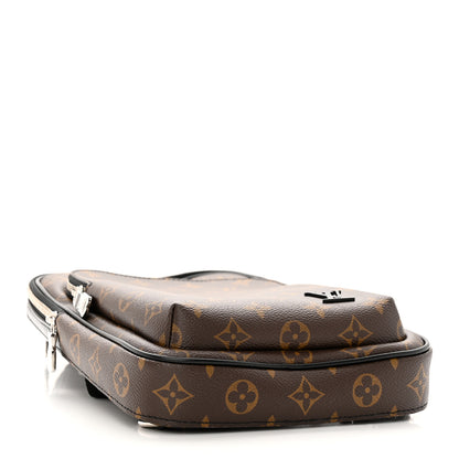 Louis Vuitton Monogram Macassar Avenue Sling Bag NM 4 of 12