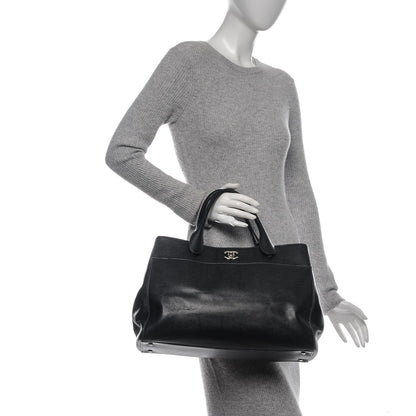 Chanel Caviar Medium Cerf Executive Shopper Tote Black 2 of 8