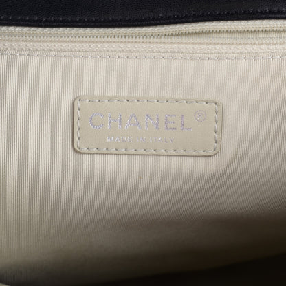 Chanel Washed Lambskin Quilted Maxi Chain Around Flap Black 6 of 7