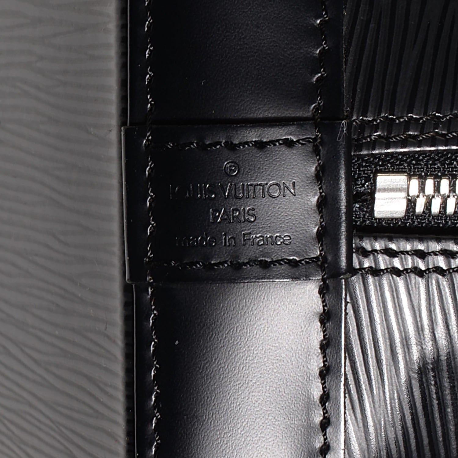 Louis Vuitton Epi Alma PM Black 4 of 7