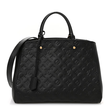 Louis Vuitton Empreinte Montaigne GM Black 1 of 12