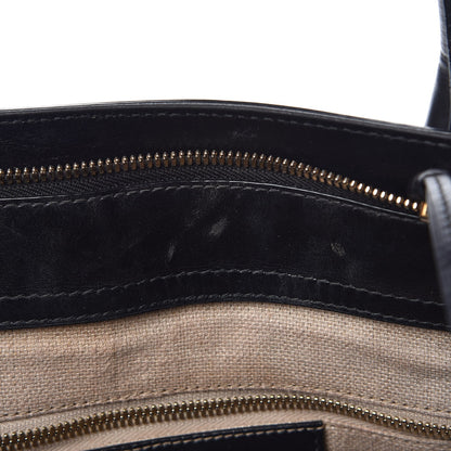 Balenciaga Calfskin Padlock Work S Bag Black 10 of 14