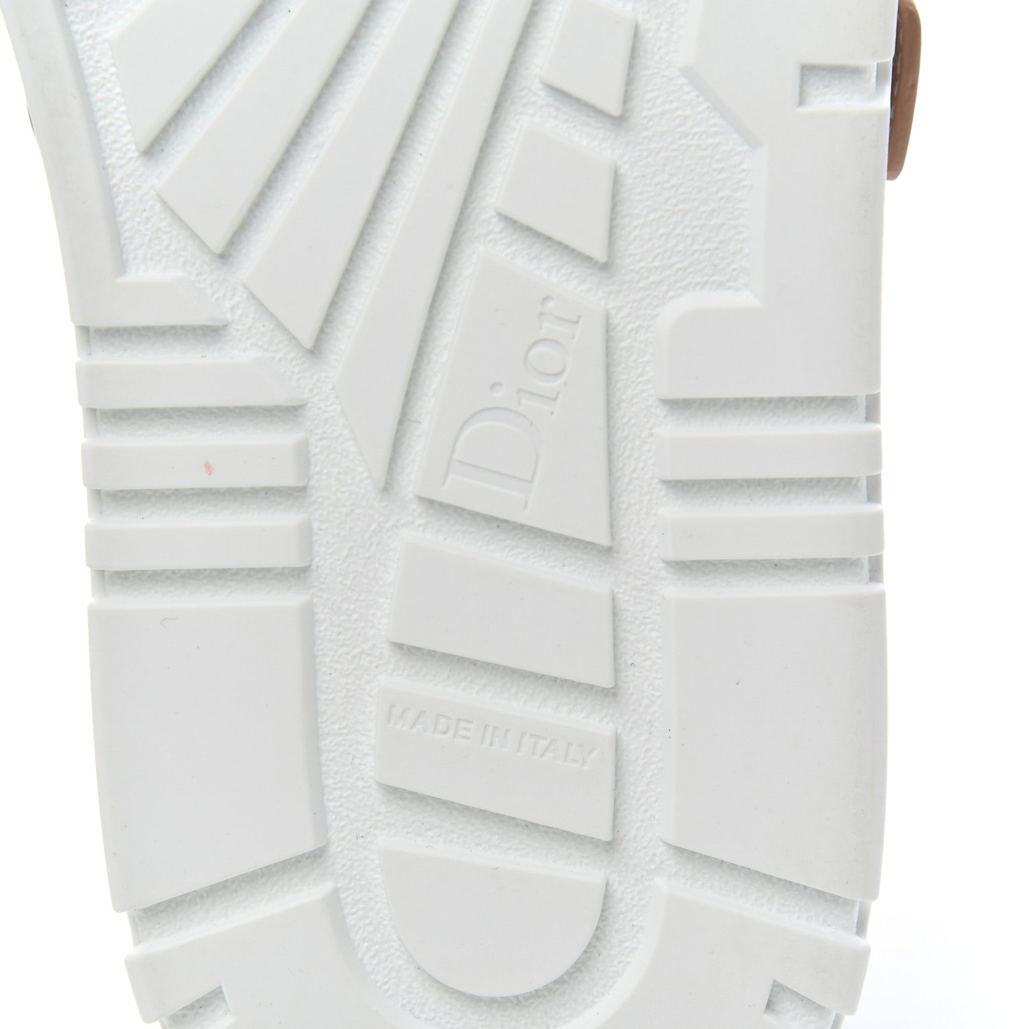 Christian Dior Calfskin Bi-Color Dior-ID Platform Sneakers 37 White Nude 7 of 10