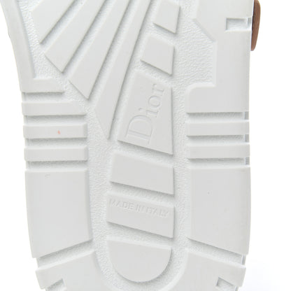 Christian Dior Calfskin Bi-Color Dior-ID Platform Sneakers 37 White Nude 7 of 10