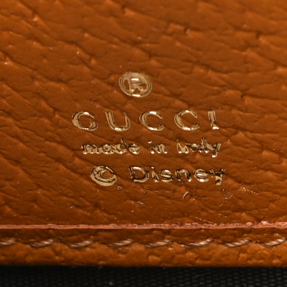 Gucci X DISNEY Mini Vintage GG Supreme Monogram Mickey Mouse Zip Around Wallet Beige Vintage Sun Oil 6 of 10