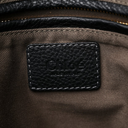 Chloe Calfskin Large Marcie Satchel Black 6 of 11