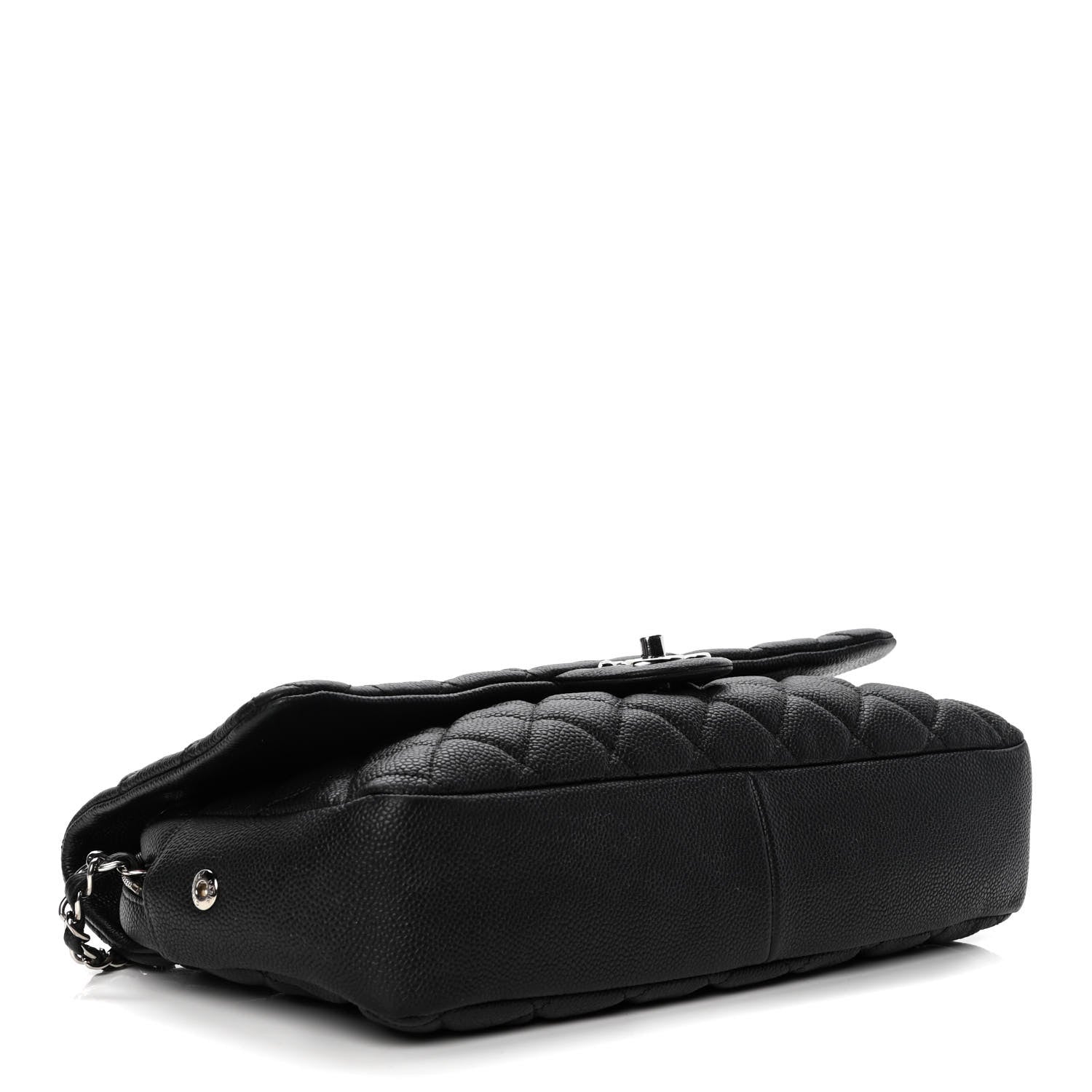 Chanel Caviar Quilted Jumbo Easy Flap Black 10 of 33