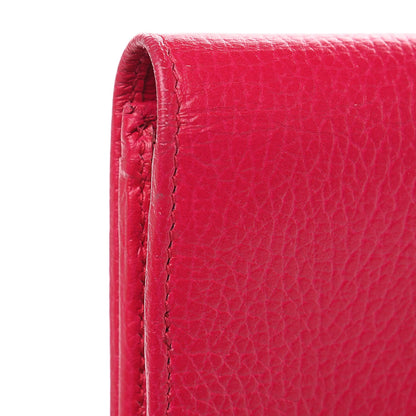 Gucci Calfskin Garden Continental Wallet Pink 10 of 11