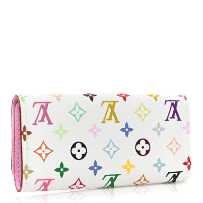 Louis Vuitton Monogram Multicolor Multicles 4 Key Holder White Litchi 3 of 7