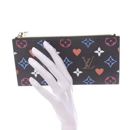 Louis Vuitton Game On Felicie Chain Wallet Zippered Insert Black 2 of 6