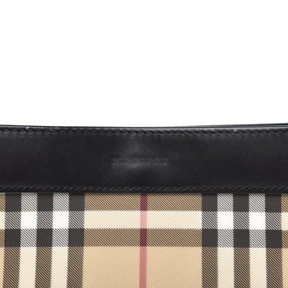 Burberry Prorsum House Check Shoulder Bag Black 10 of 10