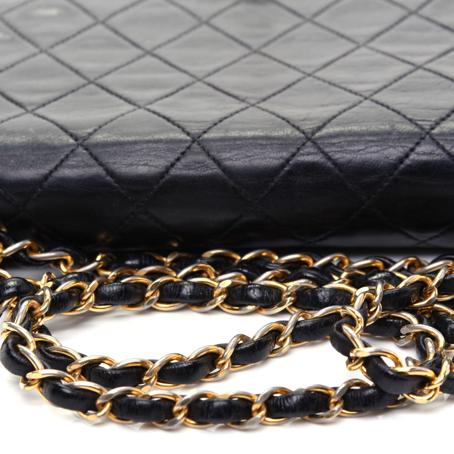 Chanel Lambskin Quilted Small Single Flap Black 13 of 13