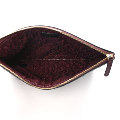 Chanel Caviar Quilted Medium Cosmetic Case Black 5 of 8
