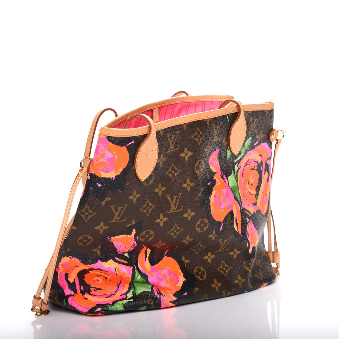Monogram Roses Neverfull MM