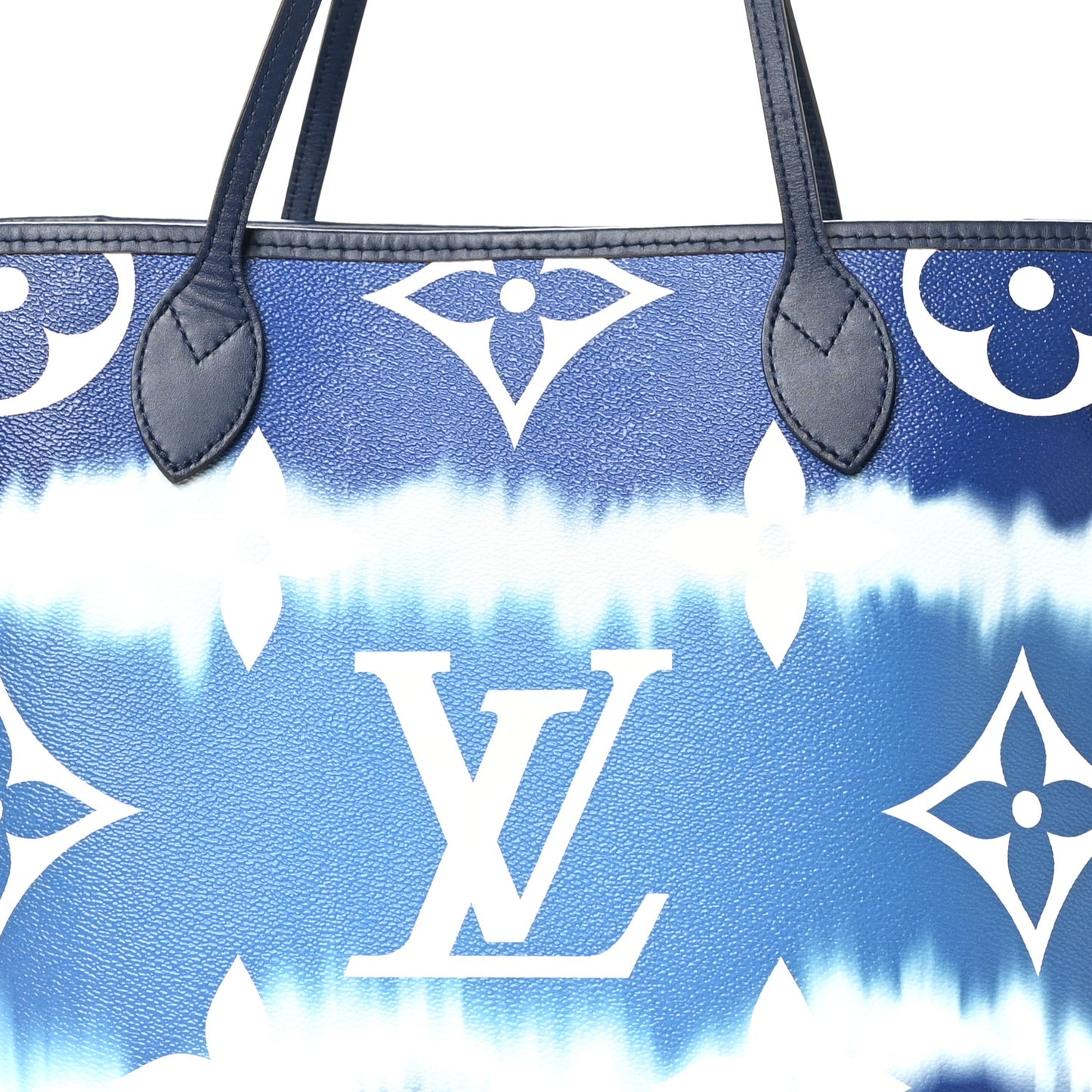 Monogram Escale Neverfull MM Blue