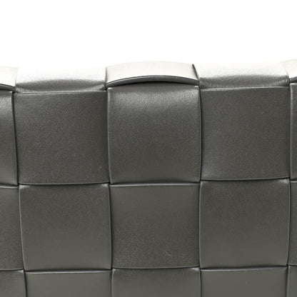 Bottega Veneta Calfskin Maxi Intrecciato Versatile Cassette Bag Thunder 8 of 10