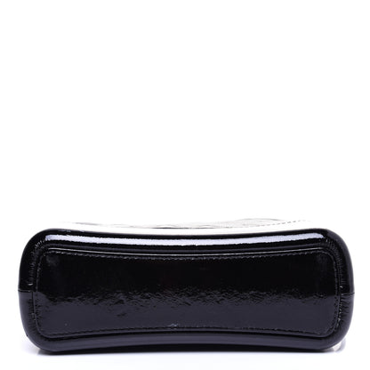 Chanel Patent Goatskin Quilted Medium Gabrielle Hobo Black 10 of 14