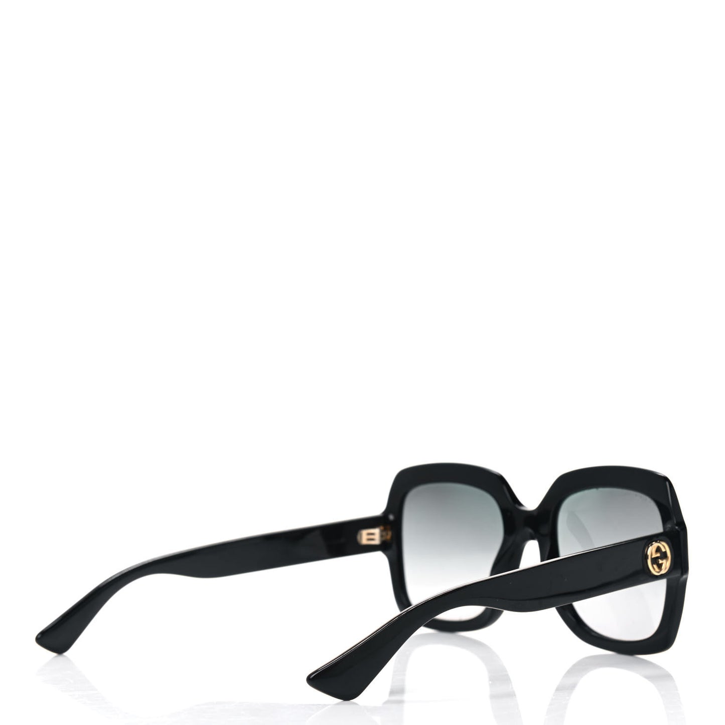 Acetate Oversized Square GG0036S Sunglasses Black