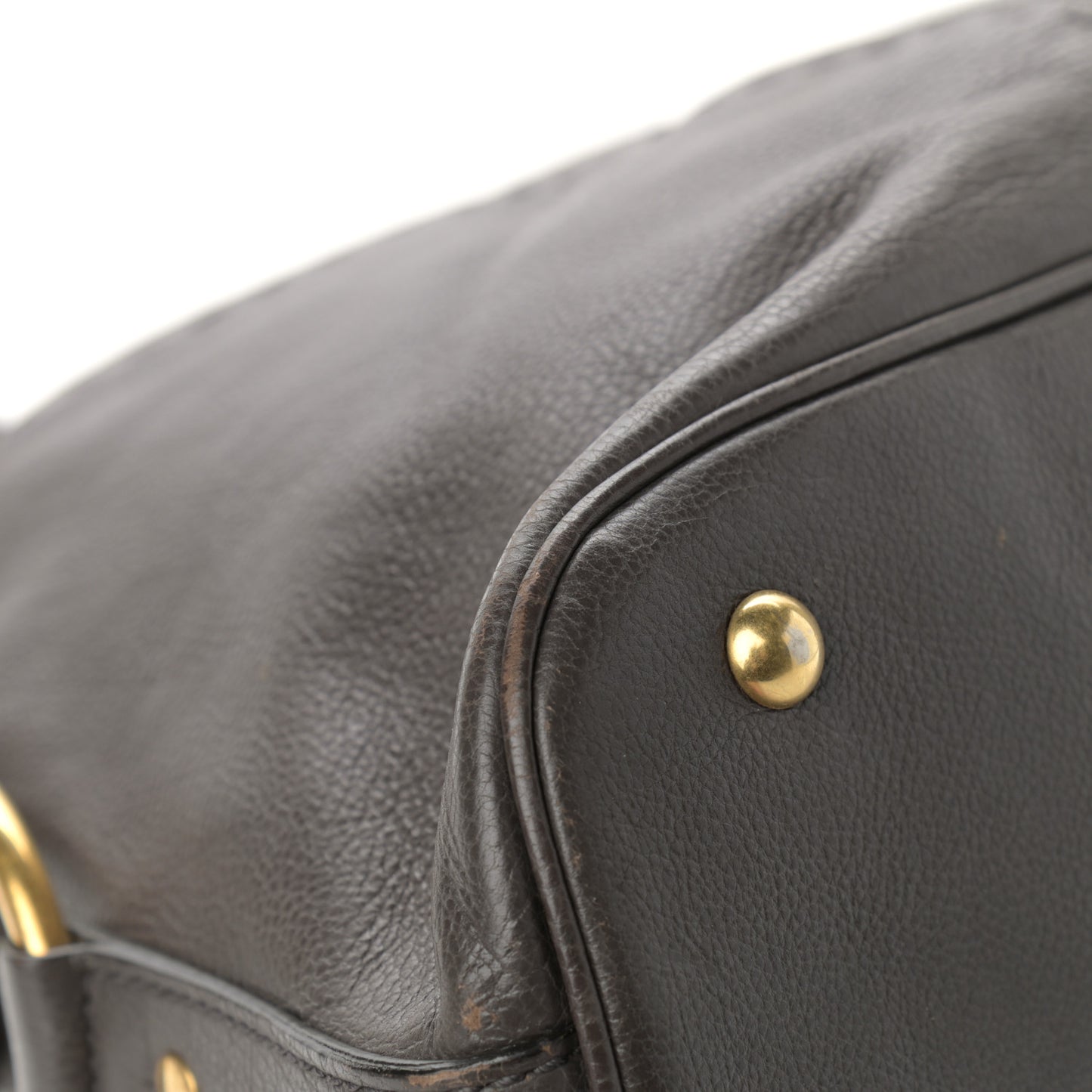 Calfskin Large Muse Dark Brown