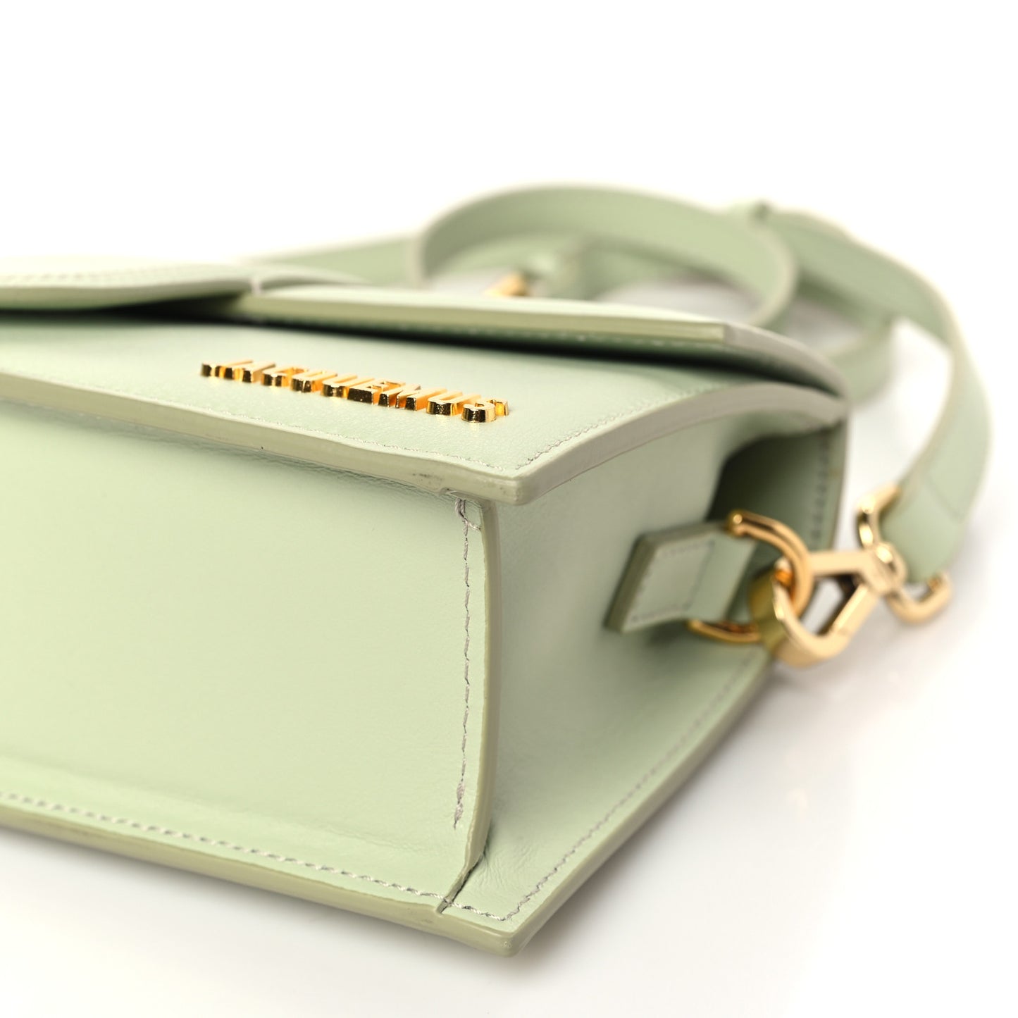 Smooth Calfskin Le Grand Bambino Mint Green