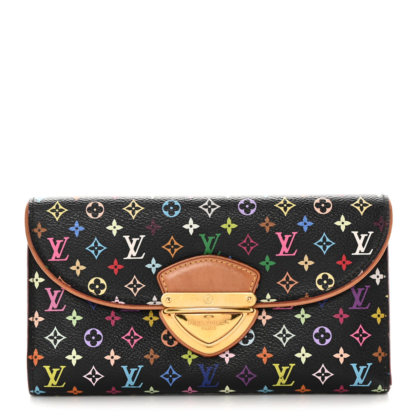Monogram Multicolor Eugenie Wallet Black Grenade