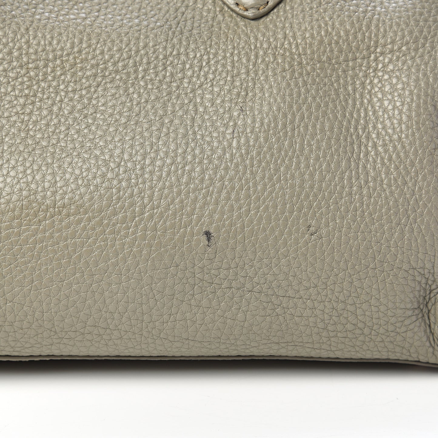 Calfskin Romano Selleria Tote Grey